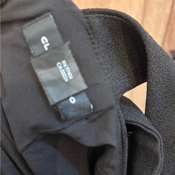 Club Monaco Black Straight Leg Jumpsuit - Picture 3 of 4